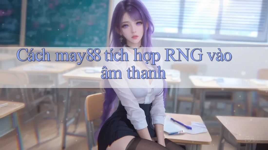 Cách may88 tích hợp RNG vào âm thanh