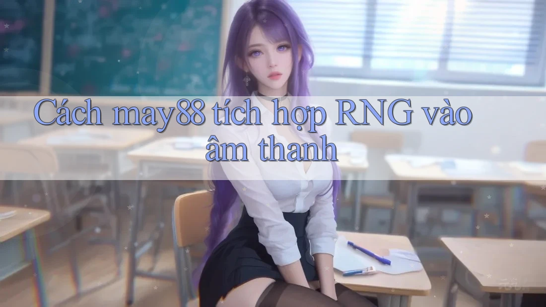 Cách may88 tích hợp RNG vào âm thanh Cách may88 tích hợp RNG vào âm thanh