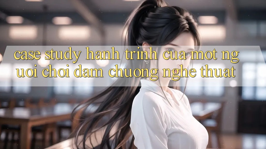 Case Study: Hành Trình Của Một Người Chơi Đam Chuộng Nghệ Thuật Case Study: Hành Trình Của Một Người Chơi Đam Chuộng Nghệ Thuật