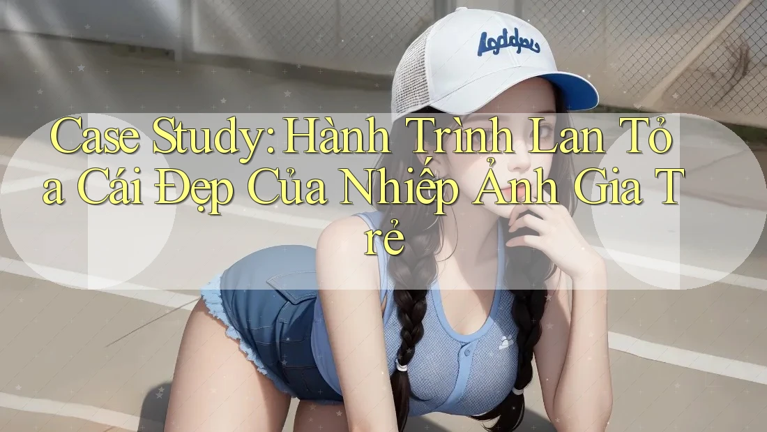 Case Study: Hành Trình Lan Tỏa Cái Đẹp Của Nhiếp Ảnh Gia Trẻ Case Study: Hành Trình Lan Tỏa Cái Đẹp Của Nhiếp Ảnh Gia Trẻ