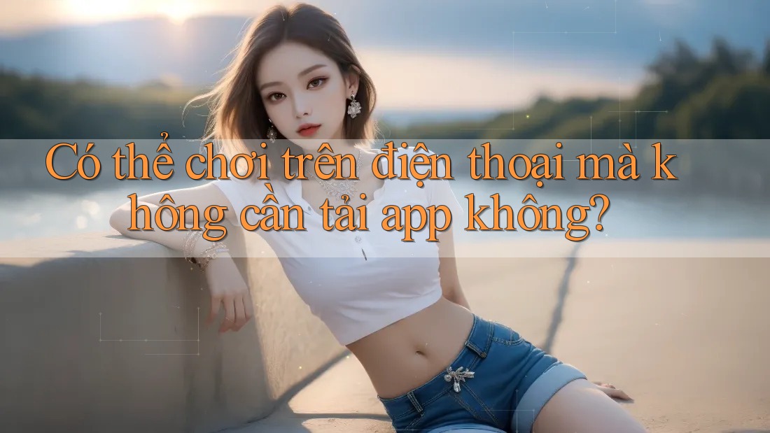 Có thể chơi trên điện thoại mà không cần tải app không? Có thể chơi trên điện thoại mà không cần tải app không?