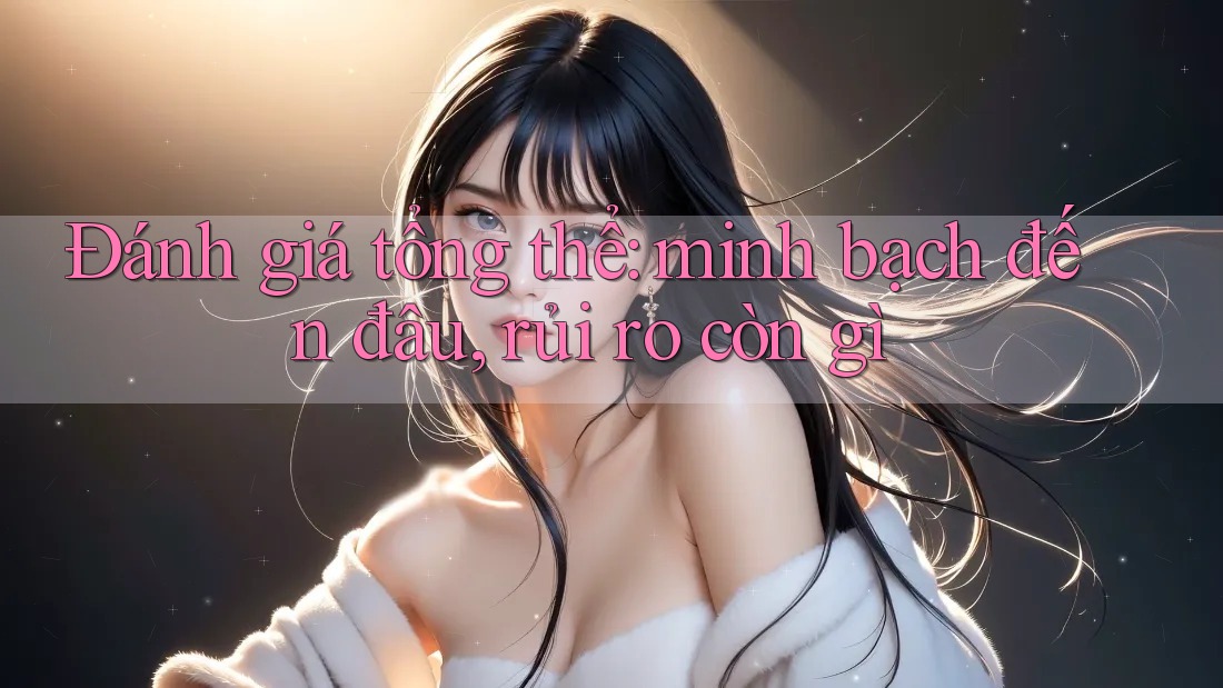 Đánh giá tổng thể: minh bạch đến đâu, rủi ro còn gì Đánh giá tổng thể: minh bạch đến đâu, rủi ro còn gì