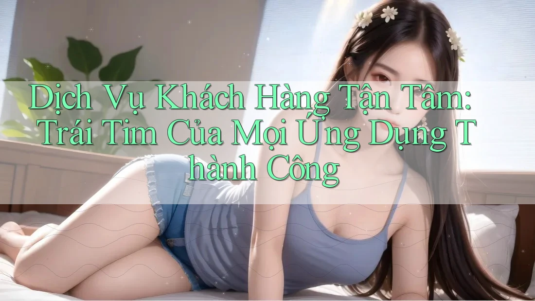 Dịch Vụ Khách Hàng Tận Tâm: Trái Tim Của Mọi Ứng Dụng Thành Công