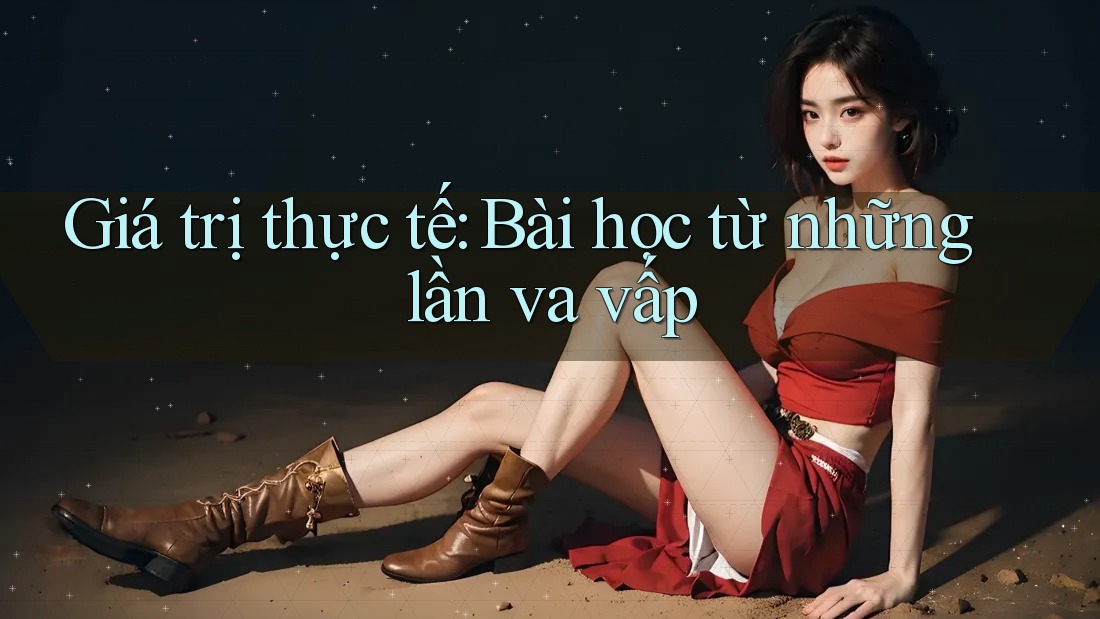 Giá trị thực tế: Bài học từ những lần va vấp