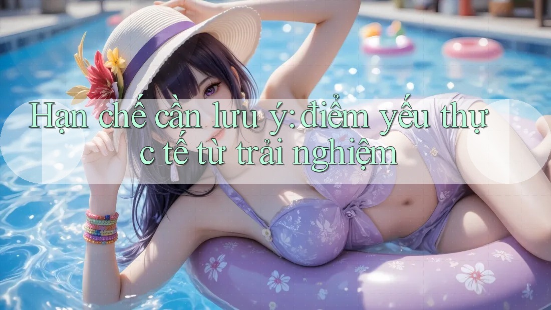 Hạn chế cần lưu ý: điểm yếu thực tế từ trải nghiệm
