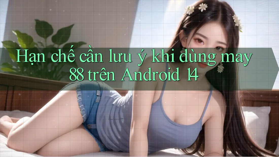 Hạn chế cần lưu ý khi dùng may88 trên Android 14