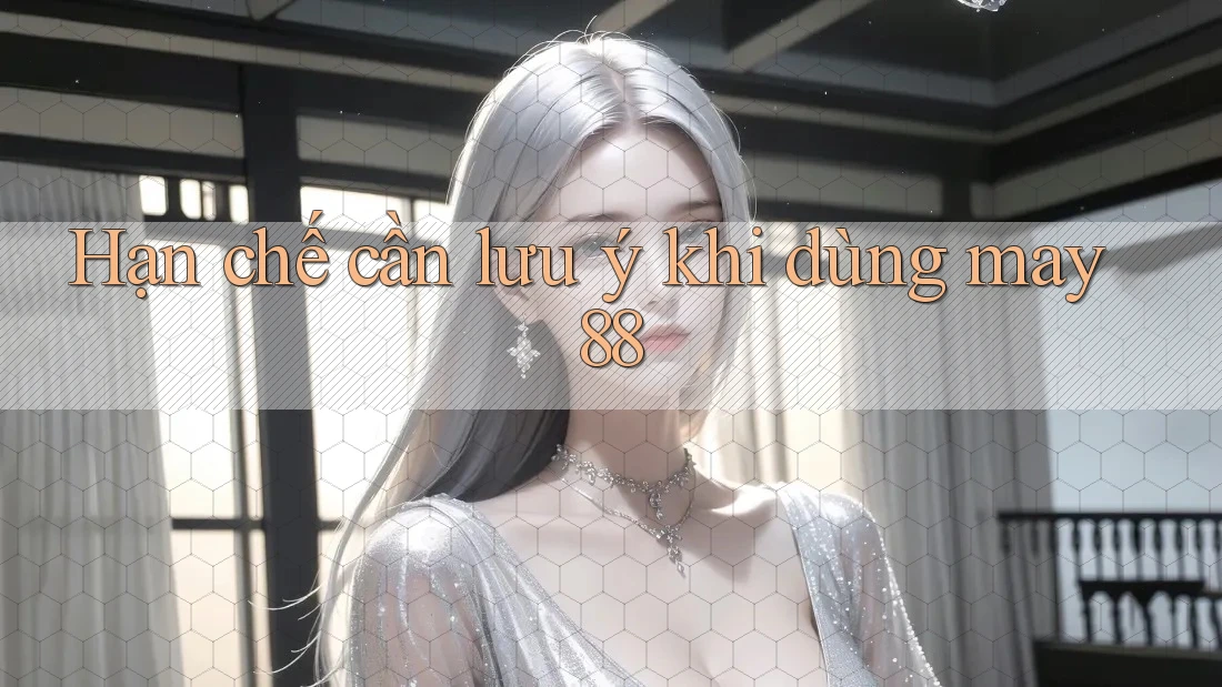 Hạn chế cần lưu ý khi dùng may88