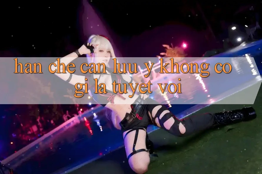 Hạn chế cần lưu ý: Không có gì là tuyệt vời Hạn chế cần lưu ý: Không có gì là tuyệt vời