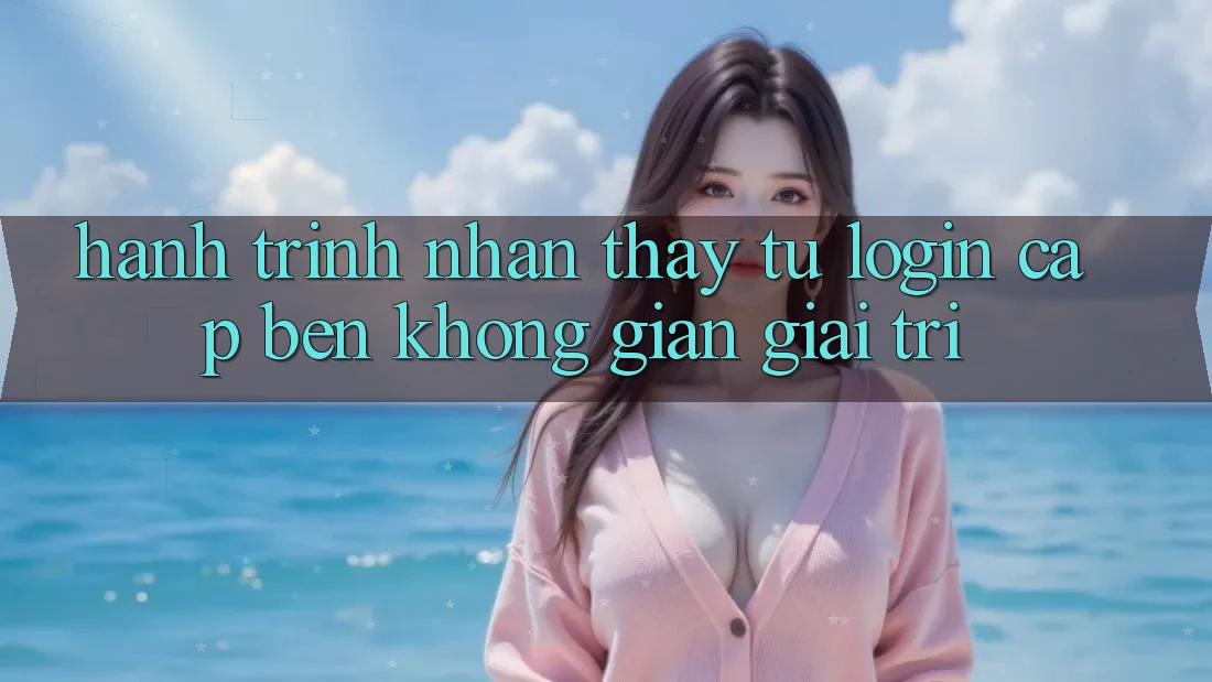 Hành Trình Nhận thấy: Từ Login Cập bến Không Gian Giải Trí Hành Trình Nhận thấy: Từ Login Cập bến Không Gian Giải Trí