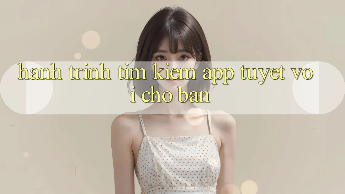Hành Trình Tìm Kiếm App Tuyệt vời Cho Bạn Hành Trình Tìm Kiếm App Tuyệt vời Cho Bạn