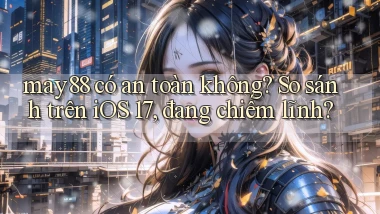 may88 có an toàn không so sánh trên iOS 17, đang chiếm lĩnh