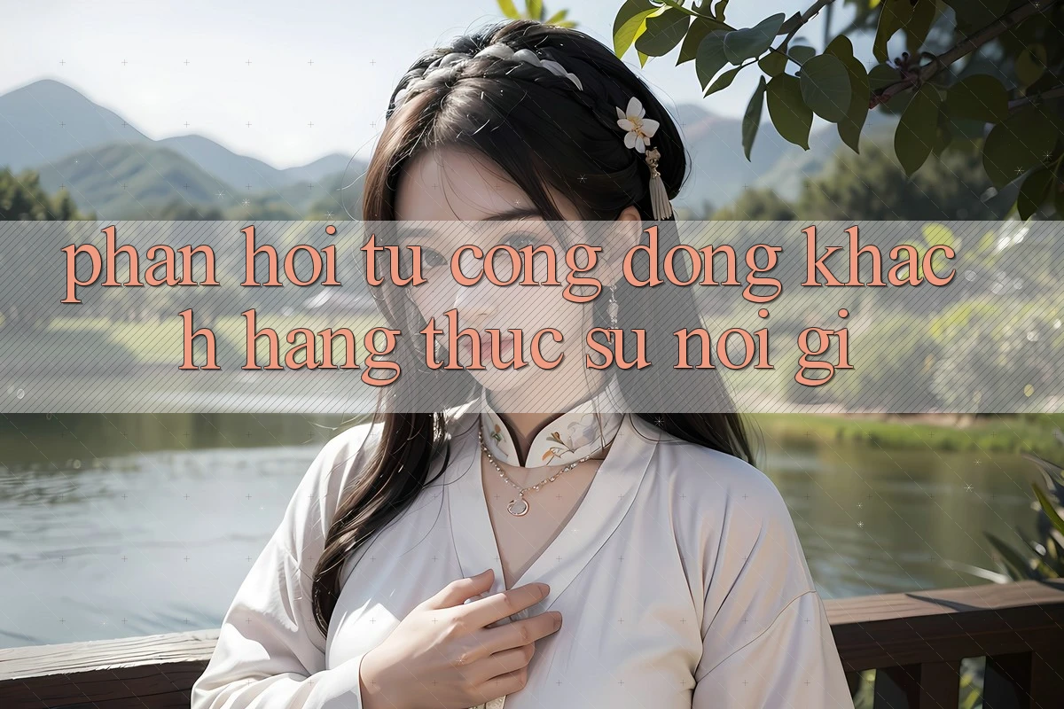 Phản hồi từ cộng đồng – khách hàng thực sự nói gì? Phản hồi từ cộng đồng – khách hàng thực sự nói gì?