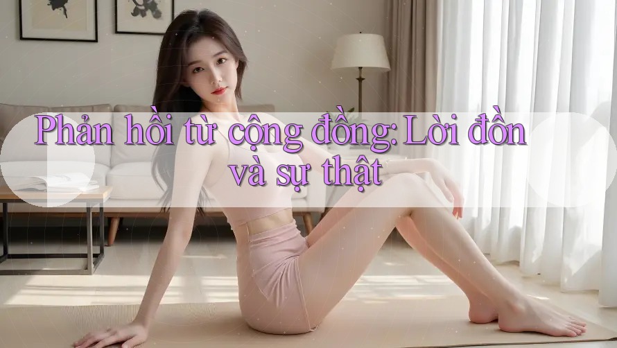 Phản hồi từ cộng đồng: Lời đồn và sự thật Phản hồi từ cộng đồng: Lời đồn và sự thật