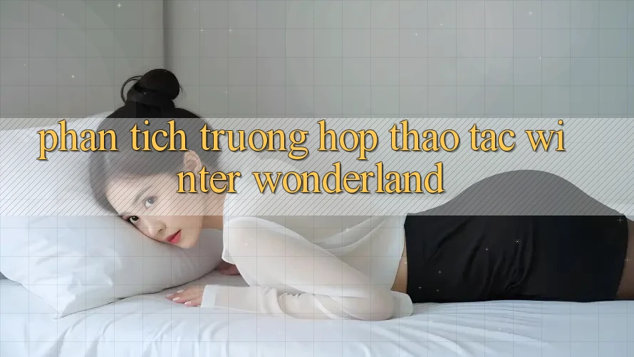 Phân Tích Trường Hợp: Thao tác “Winter Wonderland” Phân Tích Trường Hợp: Thao tác “Winter Wonderland”