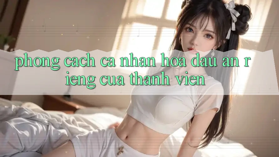 Phong Cách Cá Nhân Hóa: Dấu Ấn Riêng Của Thành viên Phong Cách Cá Nhân Hóa: Dấu Ấn Riêng Của Thành viên