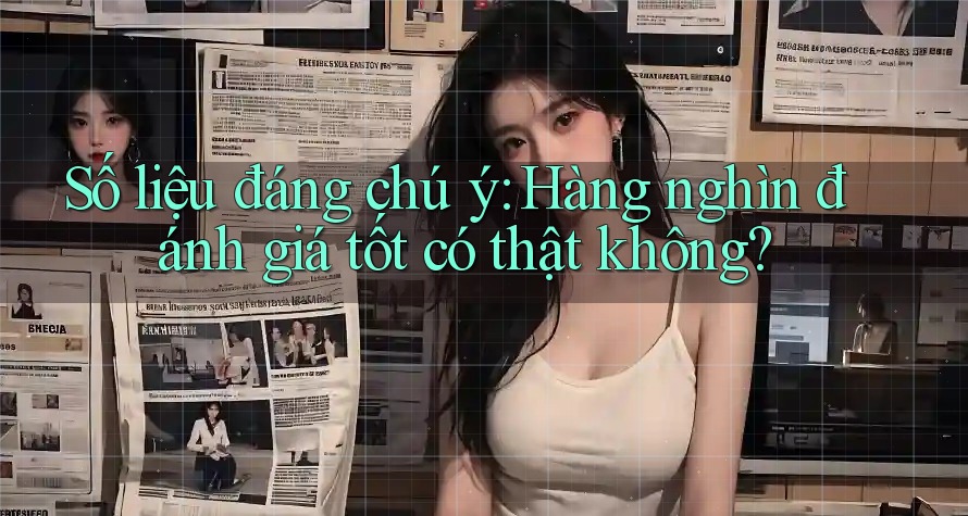 Số liệu đáng chú ý: Hàng nghìn đánh giá tốt có thật không? Số liệu đáng chú ý: Hàng nghìn đánh giá tốt có thật không?