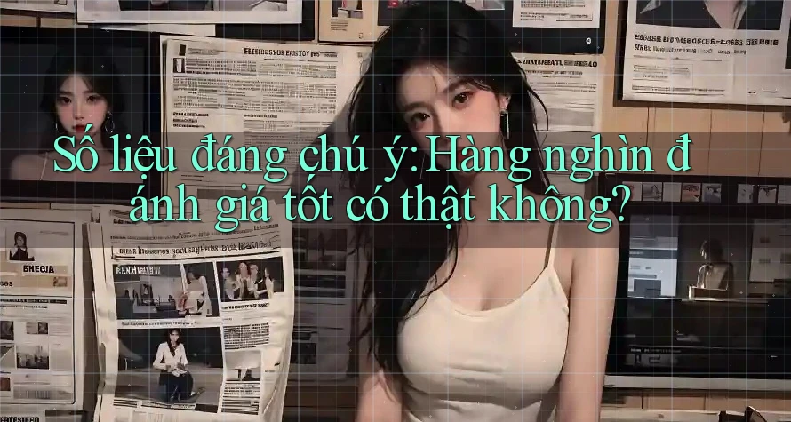 Số liệu đáng chú ý: Hàng nghìn đánh giá tốt có thật không? Số liệu đáng chú ý: Hàng nghìn đánh giá tốt có thật không?