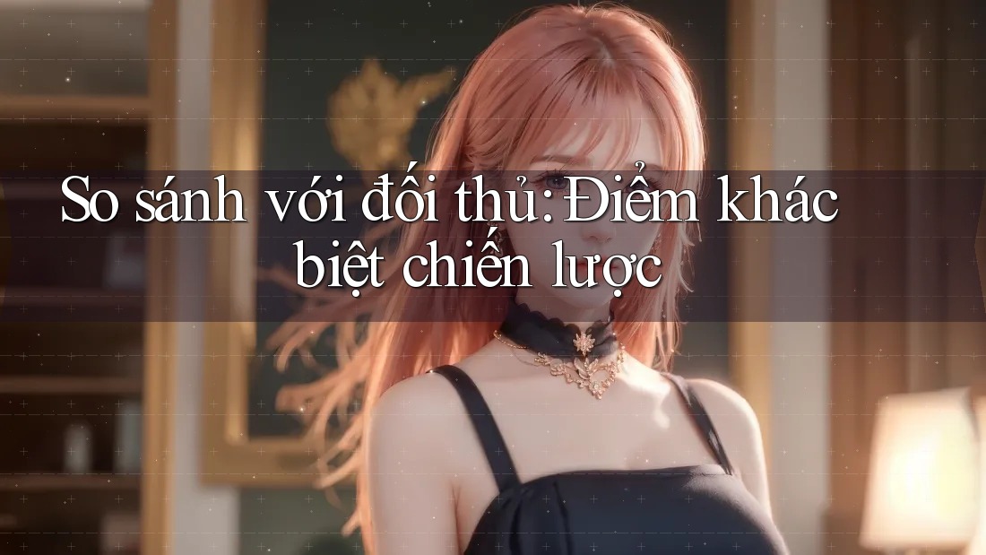 So sánh với đối thủ: Điểm khác biệt chiến lược