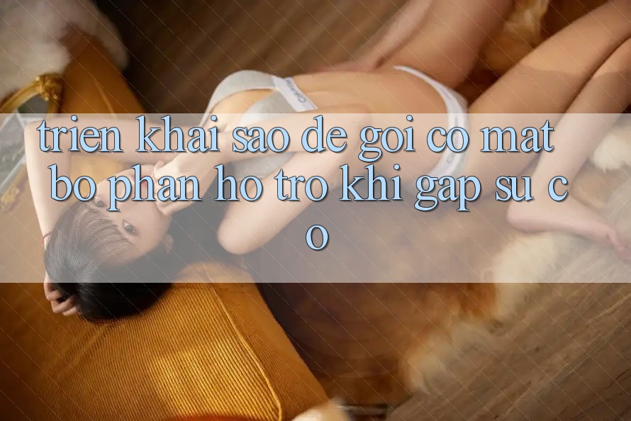 Triển khai sao để gọi có mặt bộ phận hỗ trợ khi gặp sự cố? Triển khai sao để gọi có mặt bộ phận hỗ trợ khi gặp sự cố?
