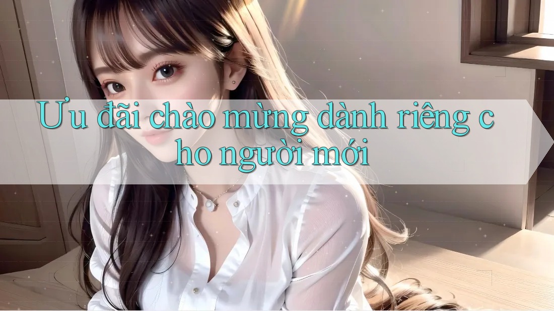 Ưu đãi chào mừng dành riêng cho người mới Ưu đãi chào mừng dành riêng cho người mới
