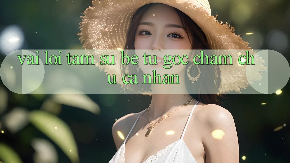 Vài Lời Tâm Sự Bé Từ Góc Chăm chú Cá Nhân Vài Lời Tâm Sự Bé Từ Góc Chăm chú Cá Nhân